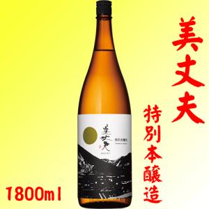 日本酒 美丈夫 特別本醸造 1800ml 濱川商店 高知県　送料無料