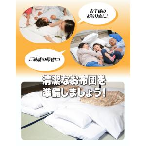 レンタル布団 ダニゼロ 冬用フルセット 掛け・...の詳細画像5