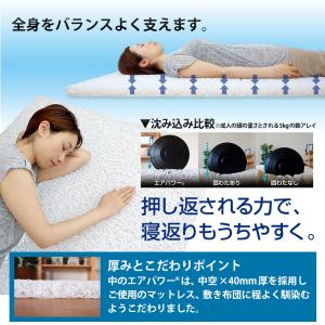 マットレス 日本製 洗える 高反発 シングル ...の詳細画像5