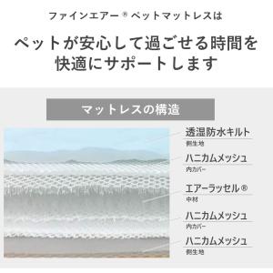 日本製 ペット用ファインエアー 丸洗い 大型犬...の詳細画像4