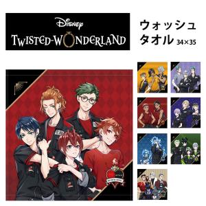 Disney ディズニー ツイステッドワンダーランド タオルハンカチ