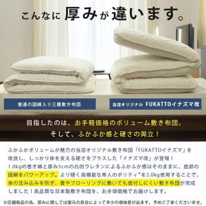 敷布団 シングル 極厚 日本製 抗菌 防臭 防...の詳細画像3