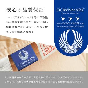 羽毛布団 ダブル カナダ産プレミアムダウン95...の詳細画像5