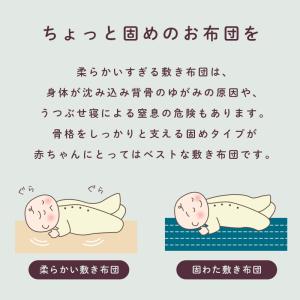 ベビー 敷布団 敷き布団 レギュラー 70×1...の詳細画像3