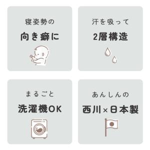 ベビー枕 西川 医師がすすめるドーナツ枕 4ヶ...の詳細画像2