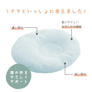 ベビー枕 ドーナツ枕 日本製 綿100%タオル...の詳細画像3
