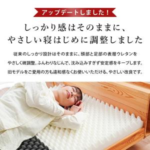 マットレス シングル ロング 高反発 日本製 ...の詳細画像1