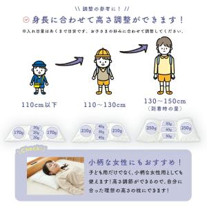 枕 子供用 成長フィットまくら スリープメディ...の詳細画像4