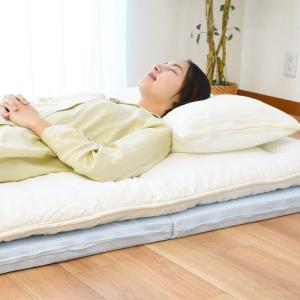 マットレス シングル 折りたたみ 日本製 三つ...の詳細画像1