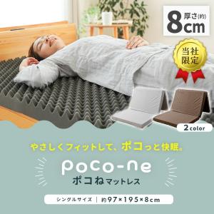 マットレス 高反発 シングル 三つ折り 厚さ約...の詳細画像1