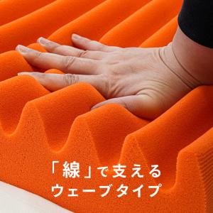 西川 高反発マットレス セミダブル 厚み7cm...の詳細画像5