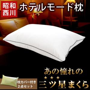 西川（nishikawa） 枕 まくら ホテルモード 43x63 ラグジュアリー