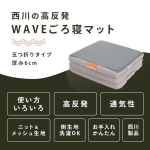 ごろ寝マット 約60×180cm 西川 高反発...の詳細画像1