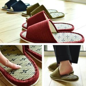 畳スリッパ い草スリッパ 夏用 室内用 日本製...の詳細画像4