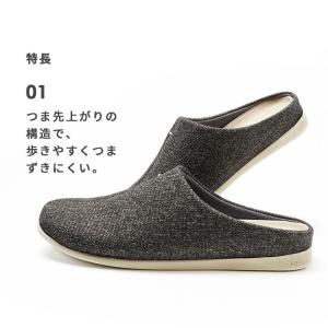 ルームシューズ スリッパ 外履き 部屋履き レ...の詳細画像3