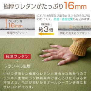 ラグ カーペット 遮音 厚手 2畳 おしゃれ ...の詳細画像2