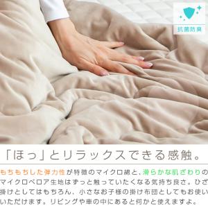 毛布 ブランケット ひざ掛け 大判 ハーフケッ...の詳細画像2