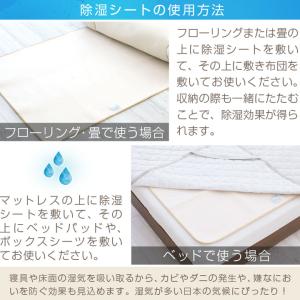 除湿シート シングル セミダブル ダブル 洗え...の詳細画像4