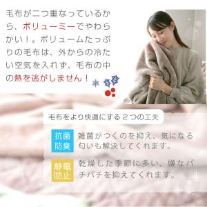 毛布 シングル 2枚合わせ 合わせ毛布 ブラン...の詳細画像3