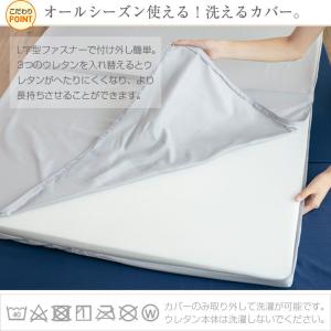 マットレス 高反発 三つ折り セミダブル お昼...の詳細画像3