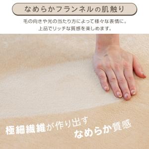 ラグ 厚手 極厚 高反発 ウレタン 3畳 長方...の詳細画像2