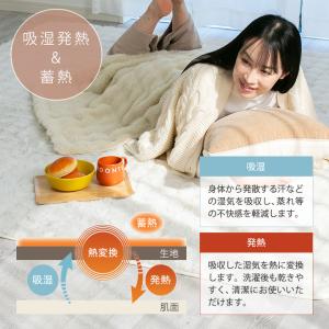 ラグ もこもこ 低反発ラグ 1.5畳 低反発 ...の詳細画像4