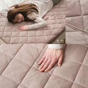 敷きパッド セミシングル リバーシブル 80×...の詳細画像5