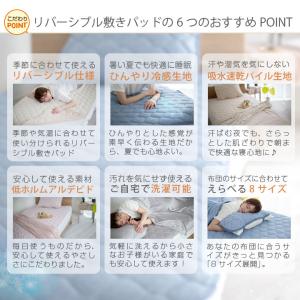 敷きパッド クイーン 160×200cm 冷感...の詳細画像1