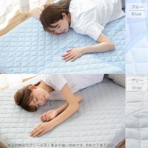 敷きパッド セミダブル 夏 接触冷感 ひんやり...の詳細画像5