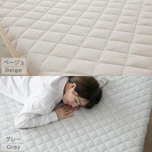 オールシーズンで使える 敷きパッド 綿 クイー...の詳細画像4