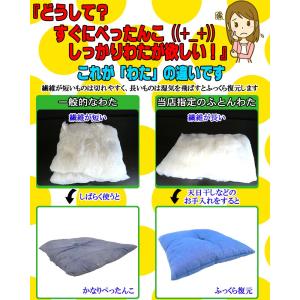 大人用お昼寝・ごろ寝布団 専用カバー付き! わ...の詳細画像4