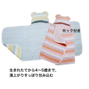 ベビー 湯あがりタオル おくるみ おむつ替えシ...の詳細画像2