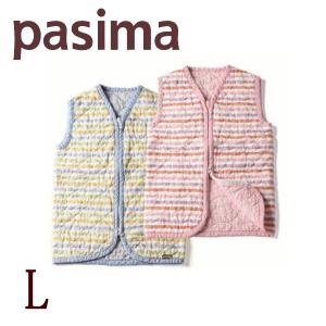 パシーマ ベビー スリーパー L  綿 日本製 3歳くらいから 着丈約68cm ウォーム/クール｜futonmall