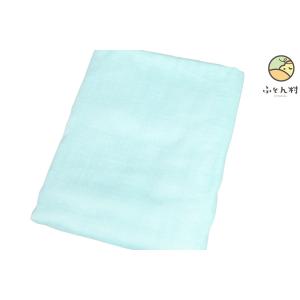 生地 ダブルガーゼ 綿100％ 1ｍカット済み 112ｃｍ巾 サックス ダブルガーゼ 彩子育て 日本製の商品画像