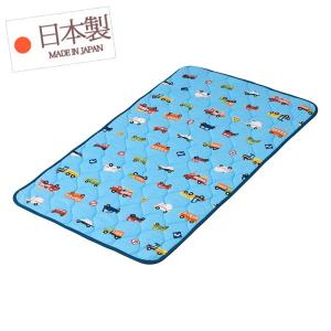お昼寝マット （ ベビー 約70×120ｃｍ ）  くるまパーク B 日本製 フジキ お昼寝用マット 赤ちゃん