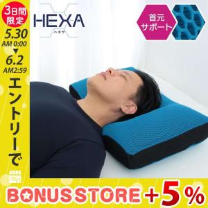じぶんまくら 立体 メッシュ 洗える まくら HEXA ヘキサ パイプ ピロー