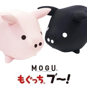 もぐっち ブー mogu ブタ モグ クッション ぬいぐるみ パウダービーズ｜futontanaka