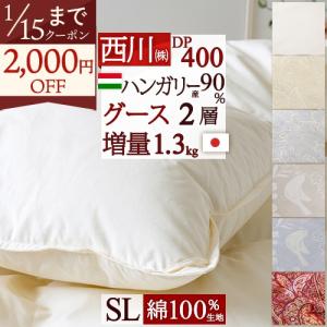 ダブル] 大塚家具 羽毛布団「ダウナ 肌掛けタイプ」ポーランド産