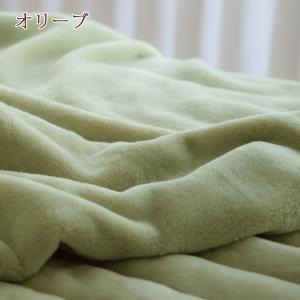 毛布 シングル 日本製 厚手 ポリエステル毛布...の詳細画像4