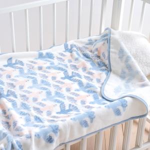 西川 ベビー綿毛布 綿100% 日本製 送料無...の詳細画像1