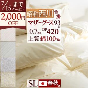 西川（nishikawa） 羽毛布団 クイーン 2枚合わせ 厳選ダウン85％ 1.7kg