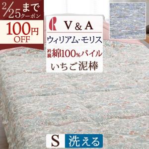 ロマンス小杉 掛け布団 タオル肌掛ふとん シングル パイルキルトケット