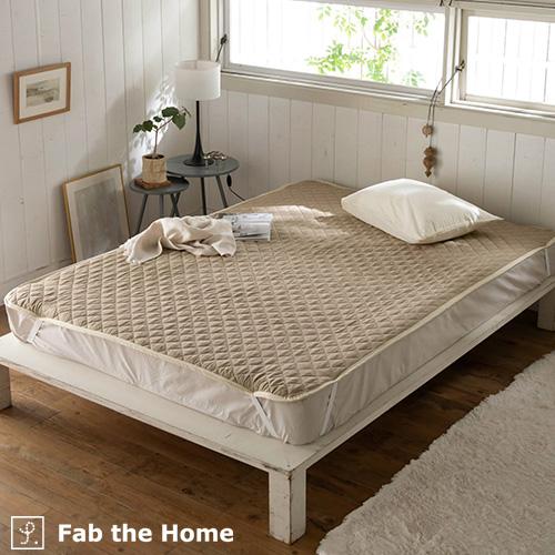 Fab the Home Double gauze ダブルガーゼ 敷きパッド パッドシーツ シングル...