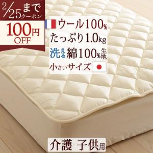 フランスベッド（FRANCEBED） 羊毛メッシュベッドパッド シングル