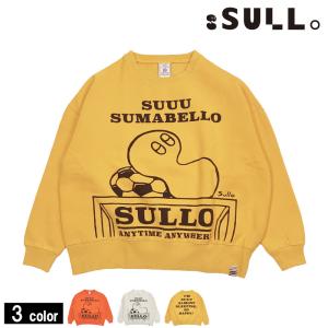 スージョ/SULLO スウェットトップス/BIG SHILHOUETTE SWEAT SUUPY（1333001016）｜futsalshop-sal