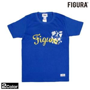 FIGURA/フィグラ 花柄ポケットTシャツ （FIG-T008）