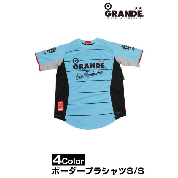 GRANDE/グランデ ボーダープラシャツS/S （GFPH11004）