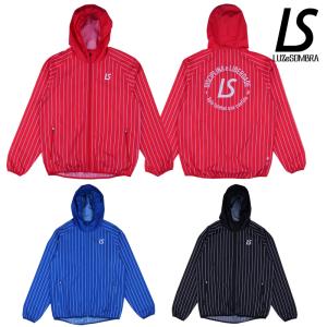 ルースイソンブラ/LUZ e SOMBRA ピステパーカー/STRIPE CONFLITO LOGO FULL ZIP PISTE JKT（L1231103）｜futsalshop-sal