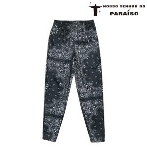 ノッソセニョールドパライーゾ/NOSSO SENHOR DO PARAISO ジャージロングパンツ/Bandana Narrow Jersey Pants（NP-00-564）｜futsalshop-sal