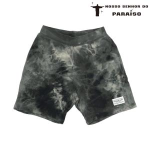 ノッソセニョールドパライーゾ/NOSSO SENHOR DO PARAISO スウェットハーフパンツ/Logo Tie-Dye Half Pants（NP-00-607）｜futsalshop-sal